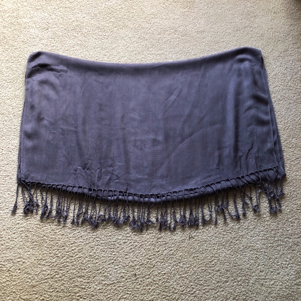 Gray Scarf